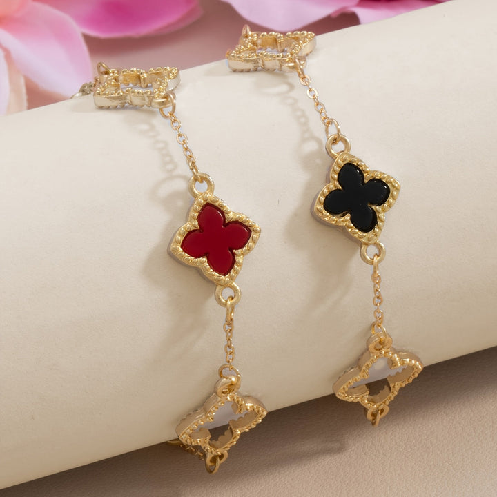 Elegantní naramky se čtyřlístkem pro štěstí