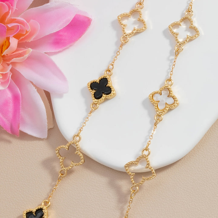 Elegantní naramky se čtyřlístkem pro štěstí