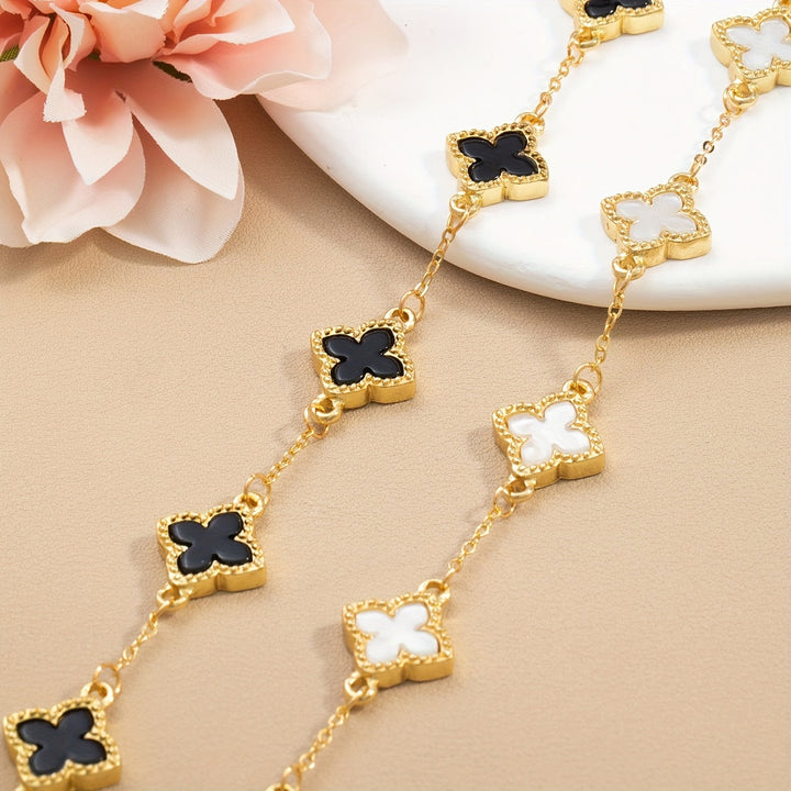 Elegantní naramky se čtyřlístkem pro štěstí