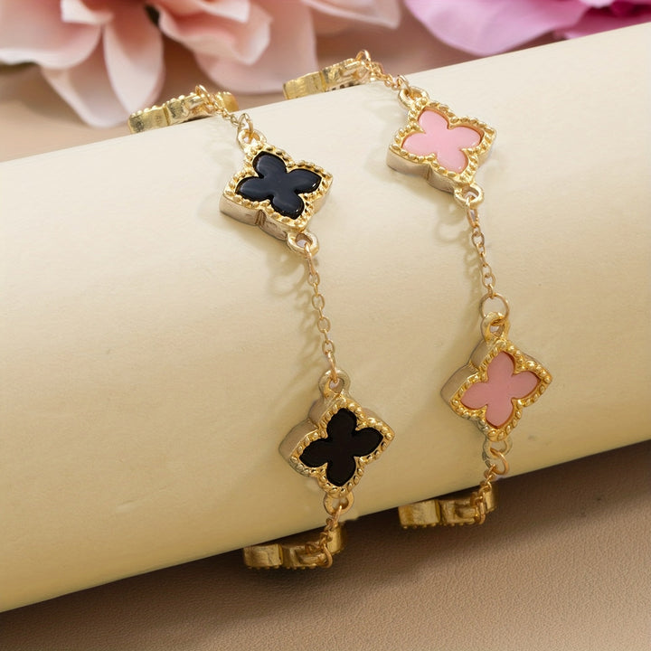 Elegantní naramky se čtyřlístkem pro štěstí