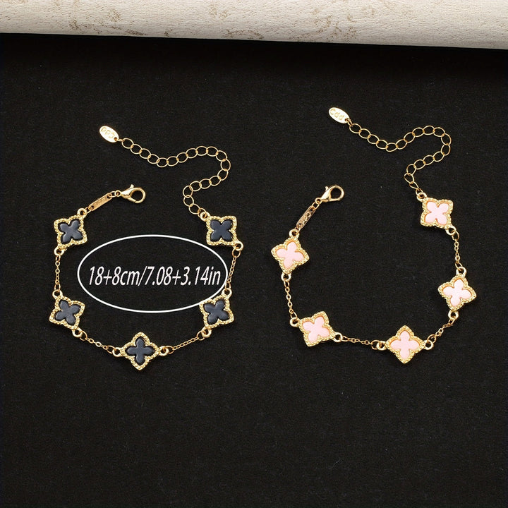 Elegantní naramky se čtyřlístkem pro štěstí