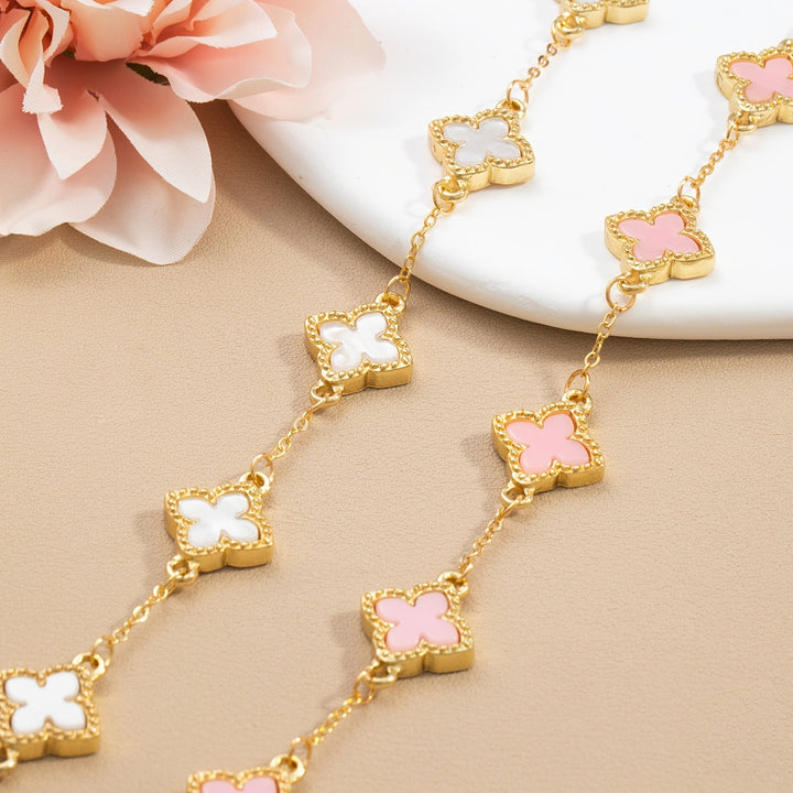 Elegantní naramky se čtyřlístkem pro štěstí